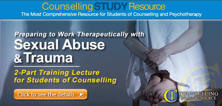 CT Working Therapeutically with Sexual Abuse and Trauma with CTA