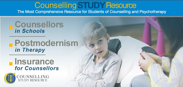 CT Podcast Ep33: Counsellors in Schools – Postmodernism in Therapy – Insurance for Counsellors