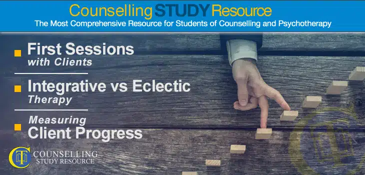 Counselling Tutor Podcast Episode 39: First Sessions with Clients – Integrative versus Eclectic Therapy – Measuring Client Progress