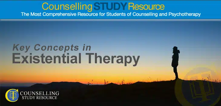 Key Concepts In Existential Therapy • Counselling Tutor