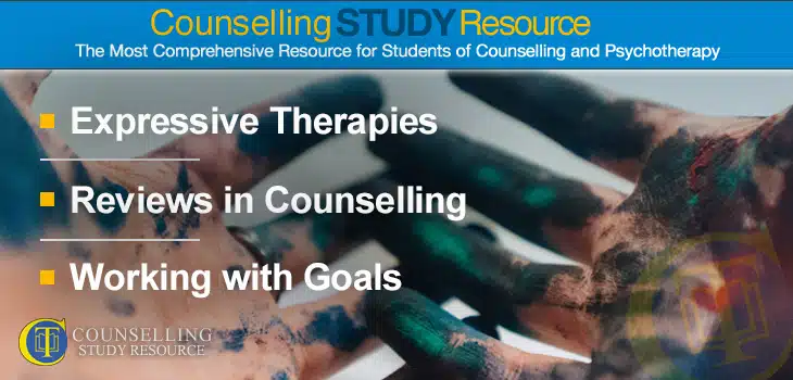 Counselling Tutor Podcast 068 – Expressive Therapies – Reviews in Counselling – Working with Goals