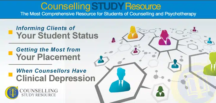 Counselling Tutor Podcast 069 – Informing Clients of Your Student Status – Getting the Most from Your Placement – When Counsellors Have Clinical Depression
