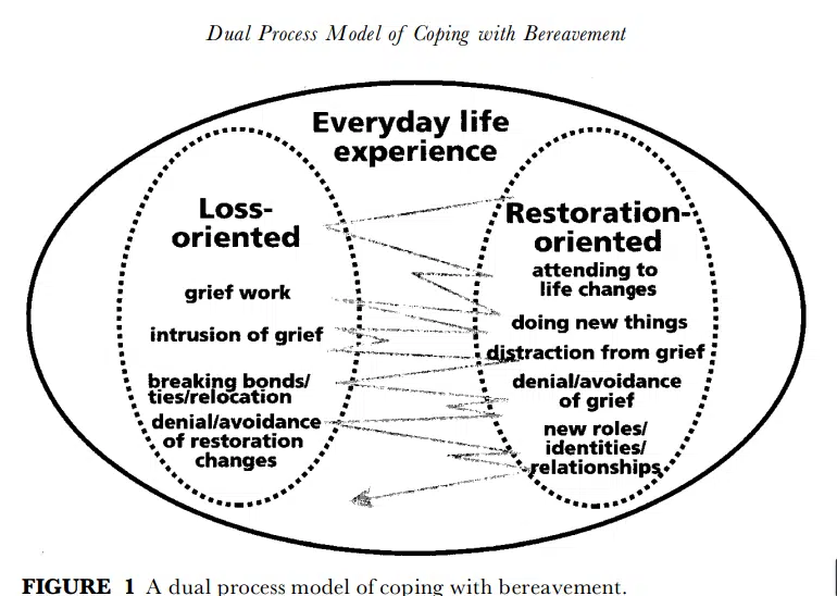 dual process model of coping with bereavement