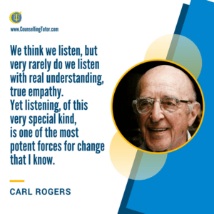 Carl Rogers on Listening Carl Rogers Quote on Listening
