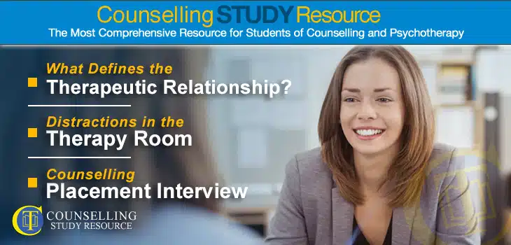 Counselling Placement Interview - A woman smiling during a counselling placement interview
