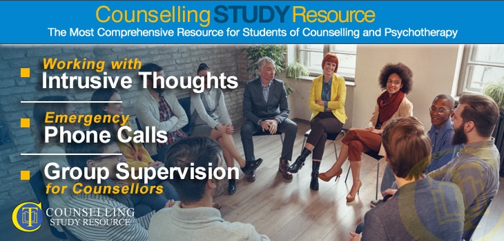 Group Supervision for Counsellors - A group of counsellors sitting in a circle