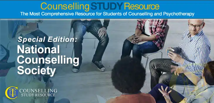 National Counselling Society - A group of counsellors seated in a circle