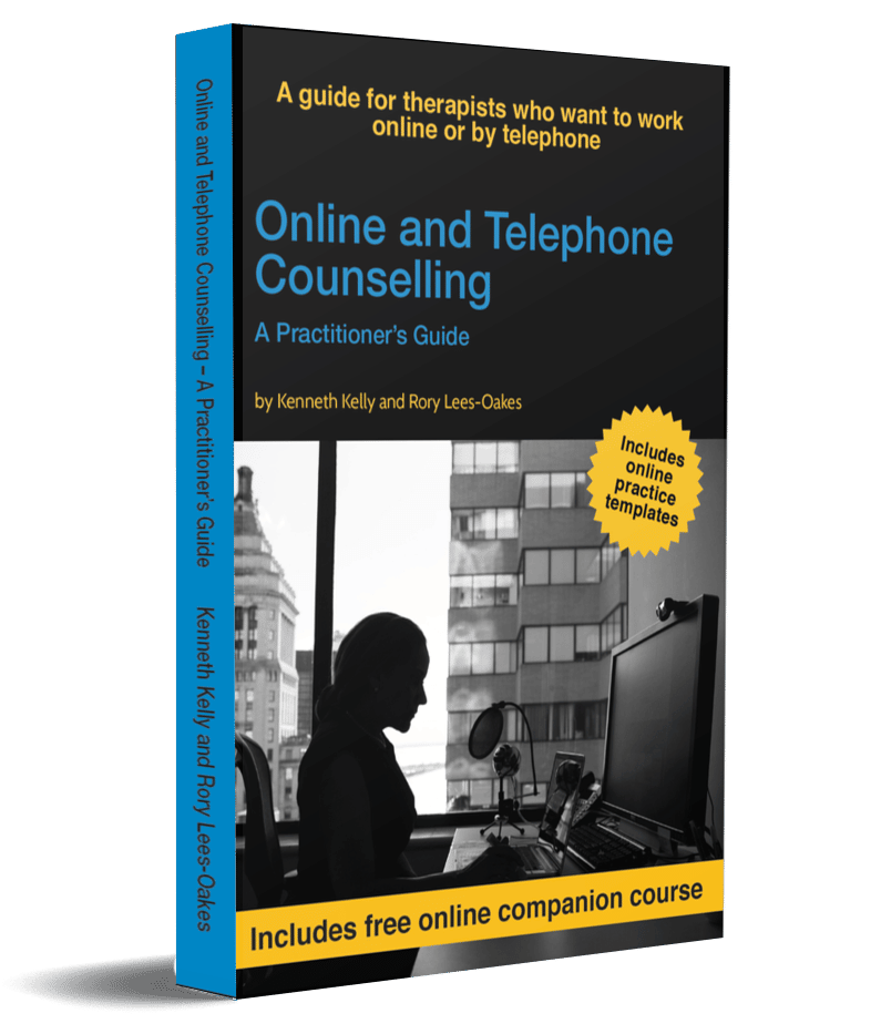 Online and Telephone Counselling Book - 3D book cover