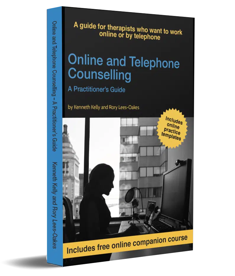 Online and Telephone Counselling Book - 3D book cover