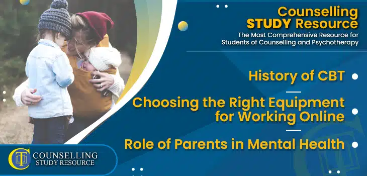 CT Podcast Ep189 featured image - Topics Discussed: History of CBT – Choosing the Right Equipment for Working Online – Role of Parents in Mental Health