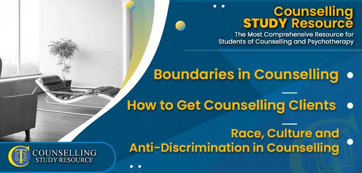 CT-Podcast-Ep238 featured image - Topics Discussed: Boundaries in Counselling – How to Get Counselling Clients – Race, Culture and Anti-Discrimination in Counselling
