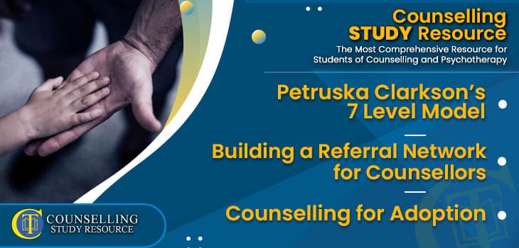 CT-Podcast-Ep247 featured image - Topics Discussed: Petruska Clarkson’s 7 Level Model - Building a Referral Network for Counsellors – Counselling for Adoption
