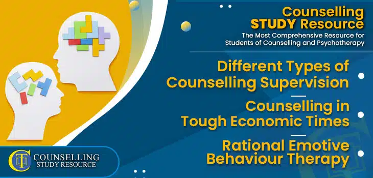 CT-Podcast-Ep253 featured image - Topics Discussed: Different Types of Counselling Supervision – Counselling in Tough Economic Times – Rational Emotive Behaviour Therapy