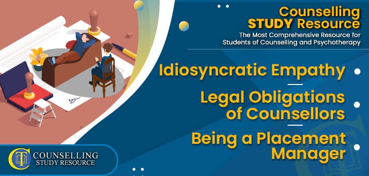 CT-Podcast-Ep283 featured image - Topics Discussed: Idiosyncratic Empathy – Legal Obligations of Counsellors – Being a Placement Manager