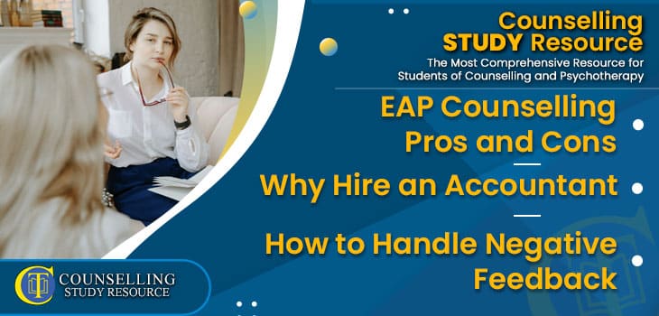 CT-Podcast-Ep293 featured image - Topics Discussed: EAP Counselling Pros and Cons – Why Hire an Accountant – How to Handle Negative Feedback