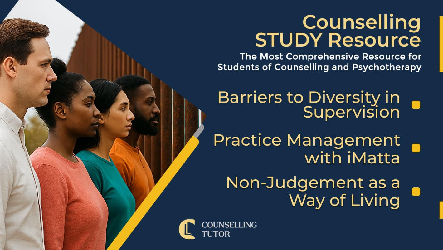 CT-Podcast-Ep348 featured image - Topics Discussed: Barriers to Diversity in Supervision - Practice Management with iMatta - Non-Judgement as a Way of Living