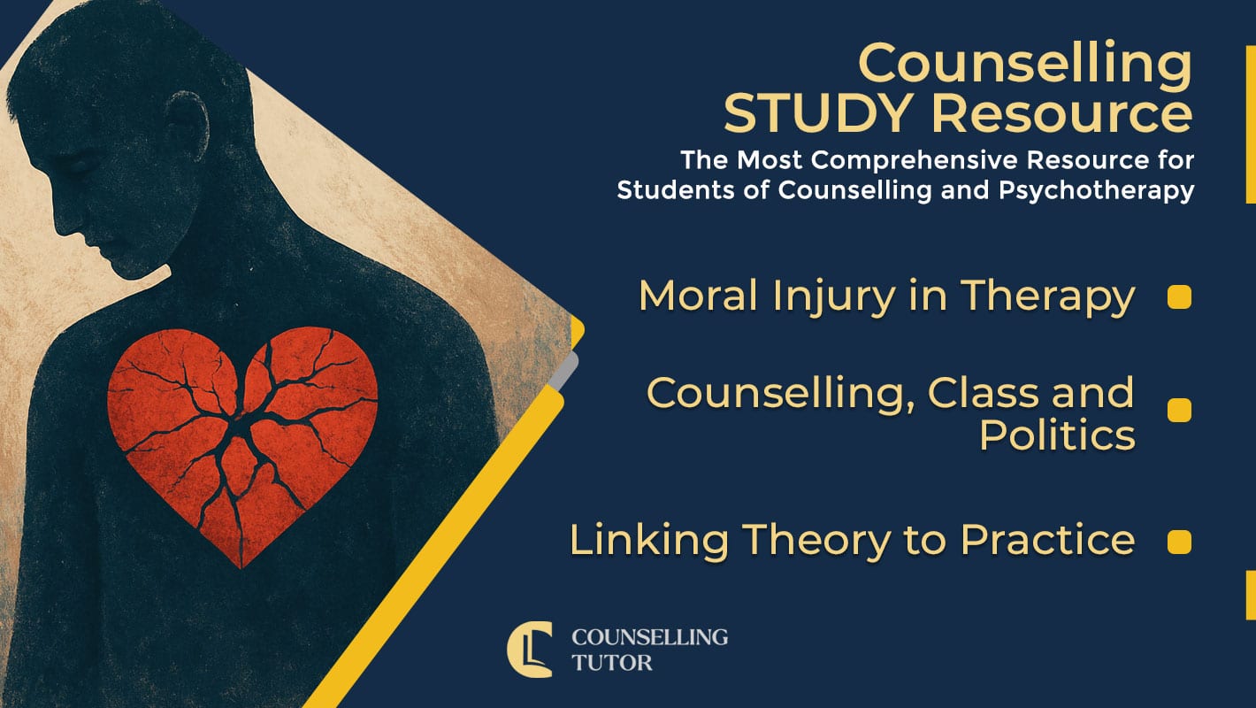CT-Podcast-Ep351-featured image - Topics Discussed: Moral Injury in Therapy - Counselling, Class and Politics - Linking Theory to Practice
