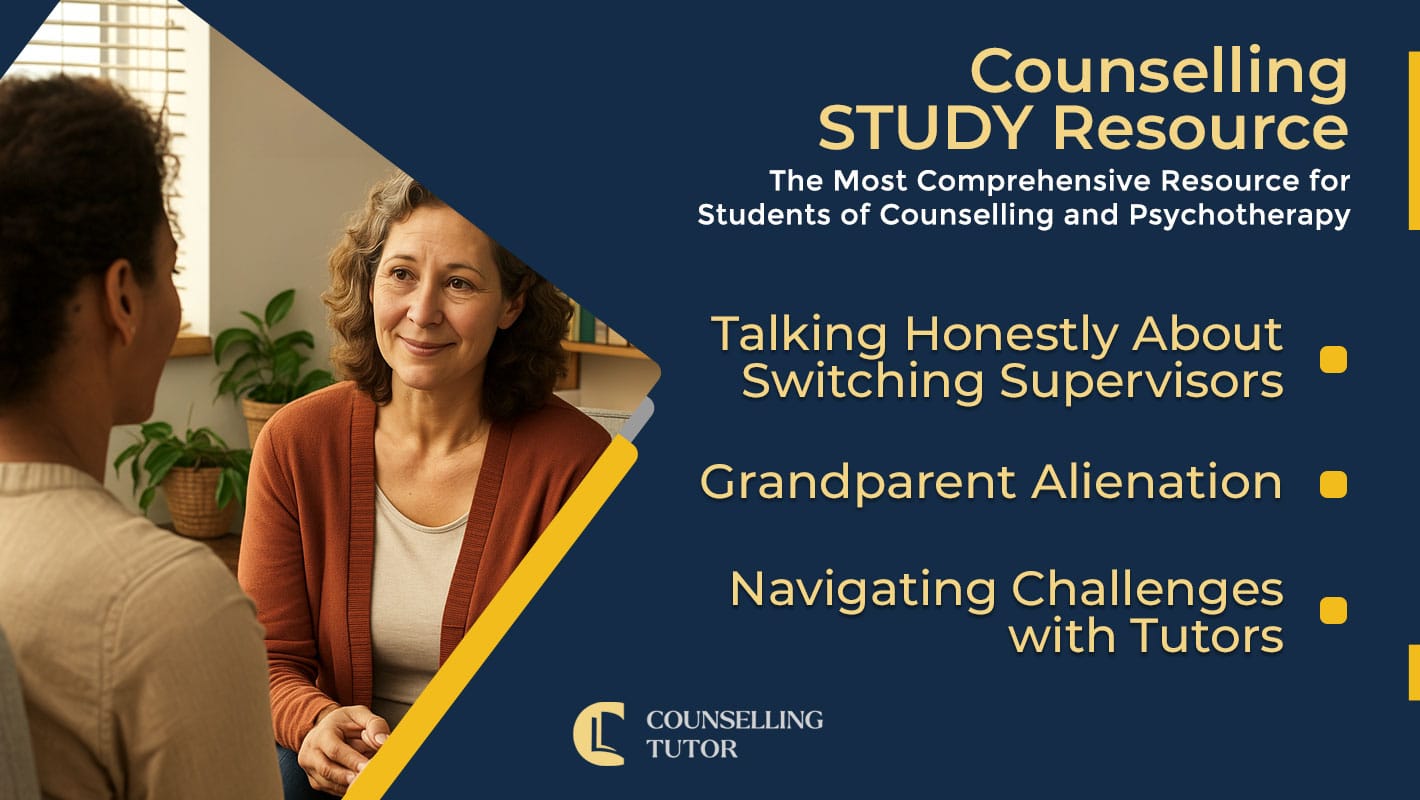 CT-Podcast-Ep352 featured image - Topics Discussed: Talking Honestly About Switching Supervisors - Grandparent Alienation - Navigating Challenges with Tutors