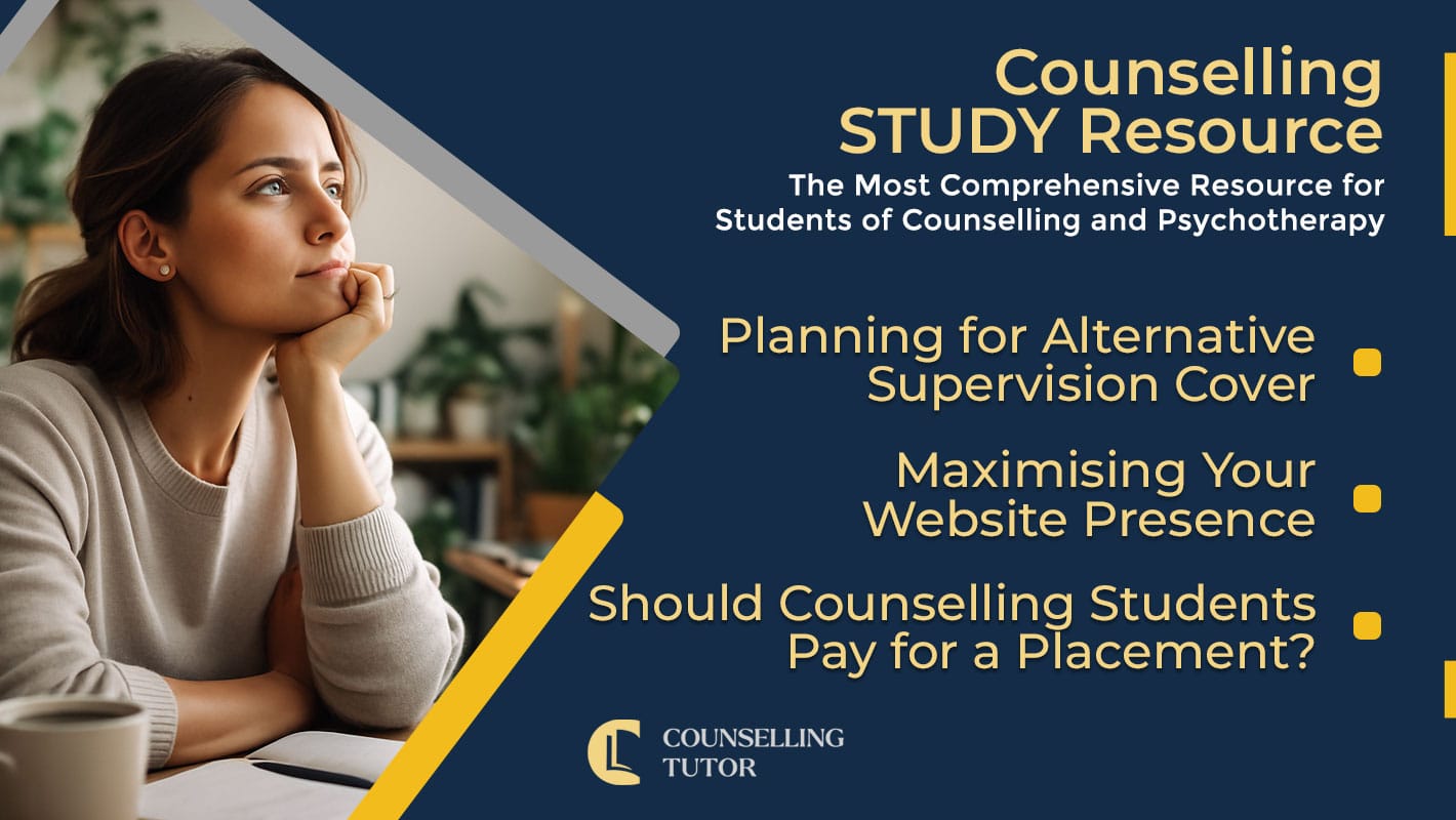 CT-Podcast-Ep357 featured image - Topics Discussed: Planning for Alternative Supervision Cover – Maximising Your Website Presence – Should Counselling Students Pay for a Placement?