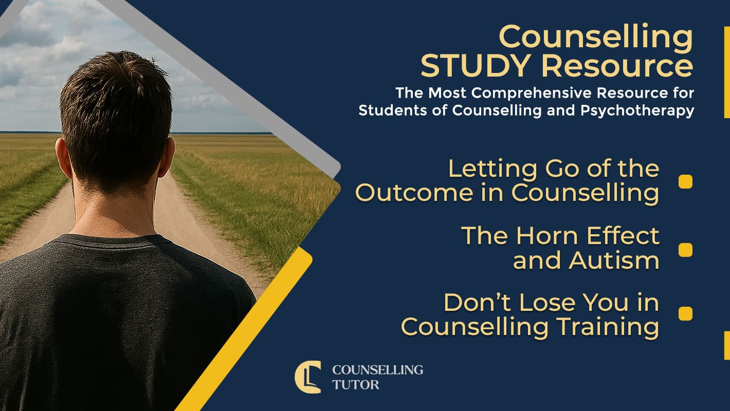 CT-Podcast-Ep358 featured image - Topics Discussed: Letting Go of the Outcome in Counselling - The Horn Effect and Autism - Don’t Lose You in Counselling Training