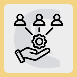 Administrative responsibilities in counselling supervision, illustrated with supervisor supporting team and workflow management.