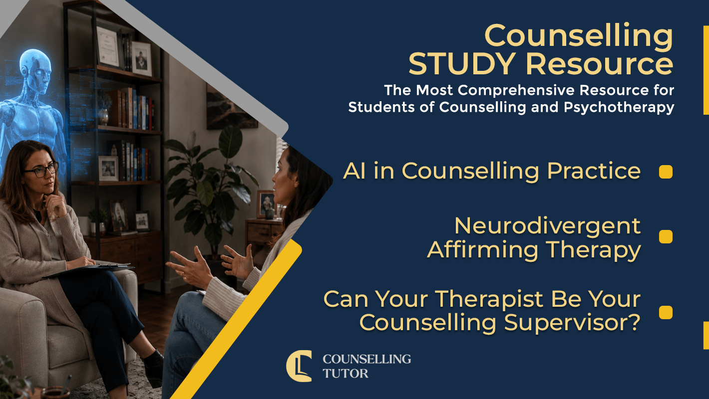 CT Podcast Ep376 featured image - Topics Discussed: AI in Counselling Practice - Neurodivergent Affirming Therapy - Can Your Therapist Be Your Counselling Supervisor?