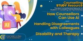 CT-Podcast-Ep271 featured image - Topics Discussed: How Counsellors Can Use AI – Handling Disagreements with Colleagues – Disability and Therapy
